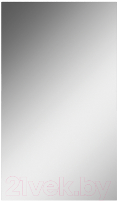 Шкаф с зеркалом для ванной Айсберг Норма 40 1 дверь