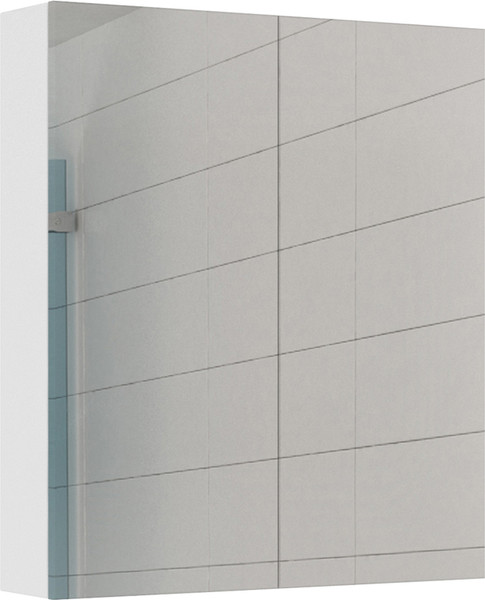 Шкаф с зеркалом для ванной Айсберг Норма 60 2 двери