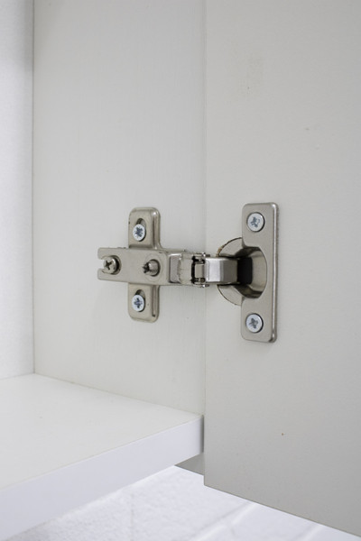 Шкаф с зеркалом для ванной Айсберг Норма 60 2 двери