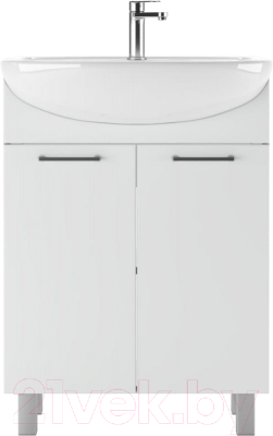 Тумба под умывальник Айсберг Уют 60 Контраст без ящика