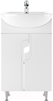 Тумба под умывальник Айсберг Уют 50 Лилия без ящика - фото