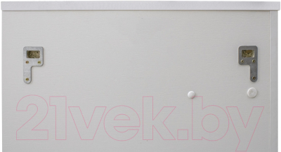 Шкаф с зеркалом для ванной Айсберг Лилия 50 (левый)