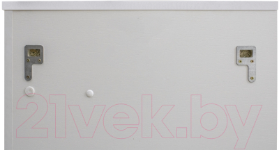 Шкаф с зеркалом для ванной Айсберг Лилия 50 (правый)