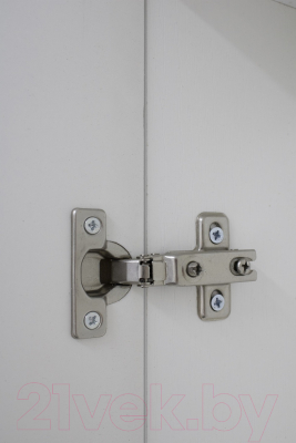 Шкаф с зеркалом для ванной Айсберг Лилия 60 (левый)