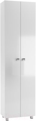 Шкаф-пенал для ванной Айсберг Мега 55 без ящика - фото