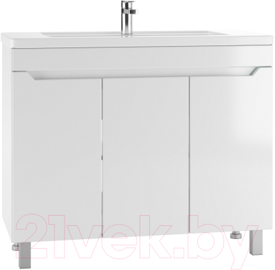 Тумба под умывальник Айсберг Maria 100 Мечта без ящика - фото