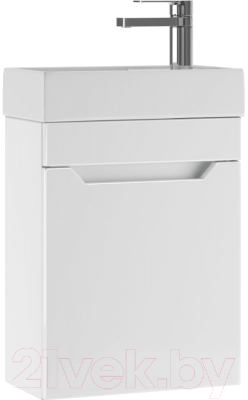 Тумба под умывальник Айсберг Енисей 40 Мечта без ящика подвесная - фото