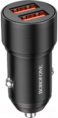 Адаптер питания автомобильный Borofone BZ19 - фото
