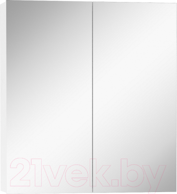 Шкаф с зеркалом для ванной Айсберг Мечта 50 - фото