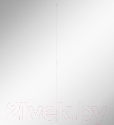 Шкаф с зеркалом для ванной Айсберг Мечта 50