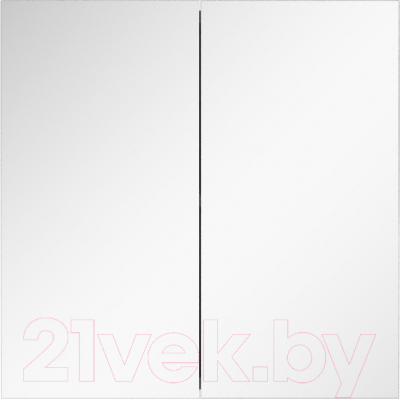 Шкаф с зеркалом для ванной Айсберг Мечта 55 - фото