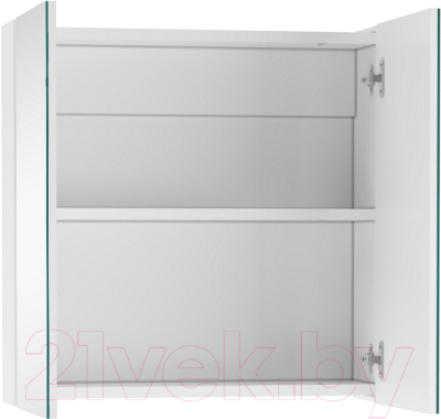 Шкаф с зеркалом для ванной Айсберг Мечта 55