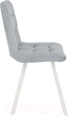 Стул Listvig Фин (светло-серый Camaro 09/белый)