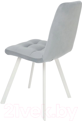 Стул Listvig Фин (светло-серый Camaro 09/белый)
