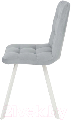 Стул Listvig Фин (светло-серый Camaro 09/белый)