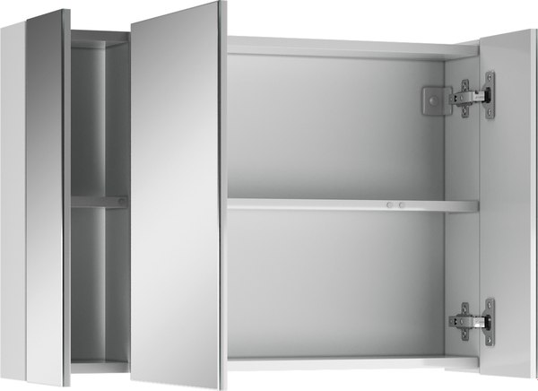 Шкаф с зеркалом для ванной Айсберг Мечта 80