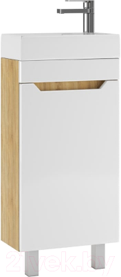 Тумба под умывальник Айсберг Енисей 40 Мечта без ящика - фото