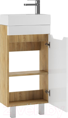 Тумба под умывальник Айсберг Енисей 40 Мечта без ящика