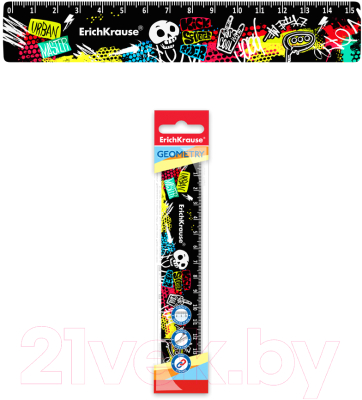 Линейка Erich Krause Scooter Master / 57824 - фото