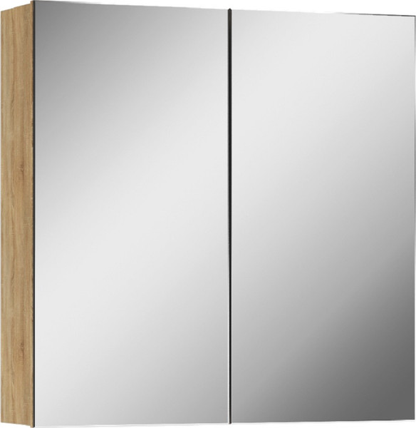 Шкаф с зеркалом для ванной Айсберг Мечта 60 - фото