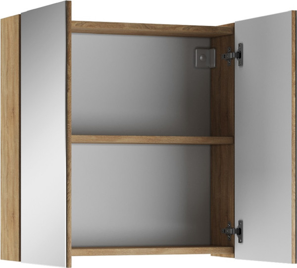 Шкаф с зеркалом для ванной Айсберг Мечта 60