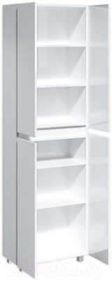 Шкаф-пенал для ванной Айсберг Норма 60 без ящика