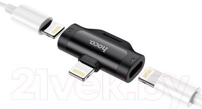 Адаптер Hoco LS31 Lightning - Lightning+Lightning