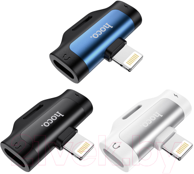 Адаптер Hoco LS31 Lightning - Lightning+Lightning