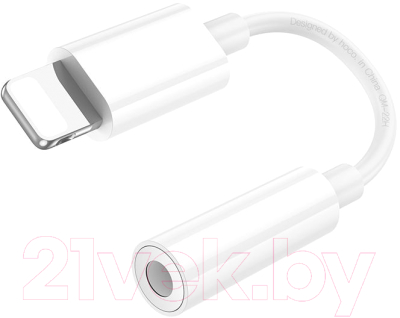 Кабель/переходник Hoco LS34 Lightning - Jack 3.5