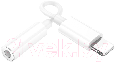 Кабель/переходник Hoco LS34 Lightning - Jack 3.5