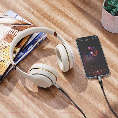 Кабель Borofone BL15 Lightning - Jack(M) 3.5мм