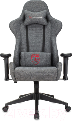 Кресло геймерское Бюрократ Zombie Neo (серый 3C1)