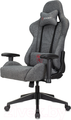 Кресло геймерское Бюрократ Zombie Neo (серый 3C1)