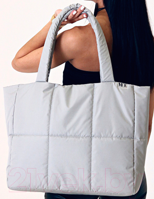 Сумка MT.Style ТОУТ-1 из водоотталкивающей ткани (серый) - фото