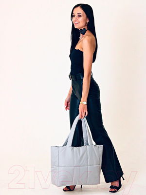 Сумка MT.Style ТОУТ-1 из водоотталкивающей ткани (серый)