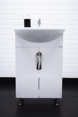 Тумба под умывальник Айсберг Исеть 55 Стандарт без ящика
