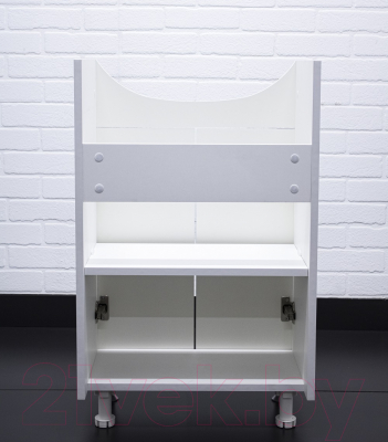 Тумба под умывальник Айсберг Исеть 55 Стандарт без ящика