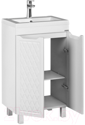 Тумба под умывальник Домино Andrea 50 3D без ящика