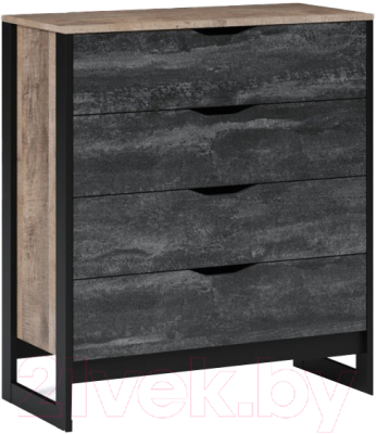 Комод Империал Стокгольм 4ящ - фото