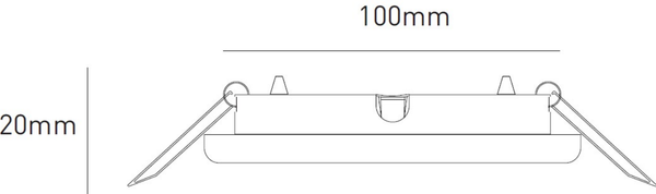 Точечный светильник IEK LUVB0-GX53-1-K22