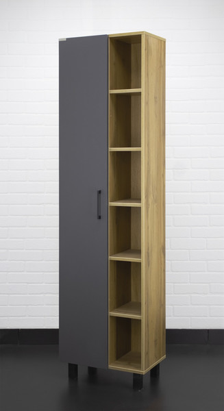 Шкаф-пенал для ванной Домино Craft 50 без ящика - фото