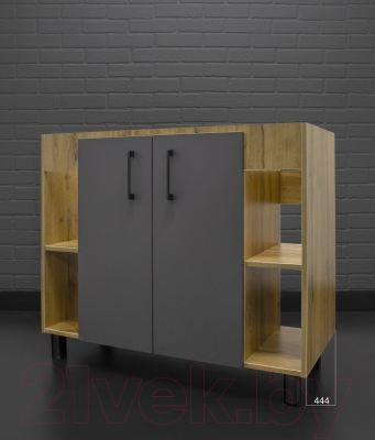 Тумба под умывальник Домино Фостер 100 Craft без ящика