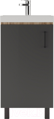 Тумба под умывальник Домино Фостер 45 Craft без ящика - фото