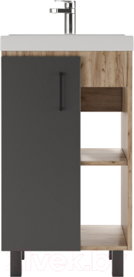 Тумба под умывальник Домино Фостер 50 Craft без ящика