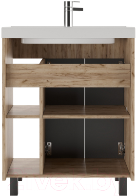 Тумба под умывальник Домино Фостер 70 Craft без ящика