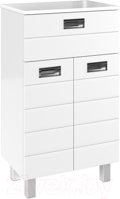 Комод для ванной Домино 50 Cube с 1 ящиком - фото