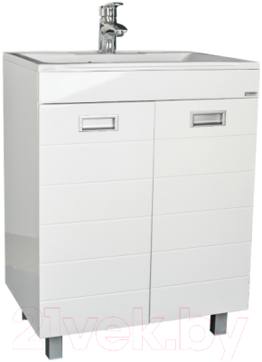 Тумба под умывальник Домино Elen 65 Cube без ящика - фото