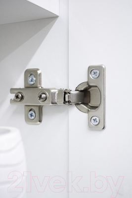 Шкаф с зеркалом для ванной Домино Cube 75