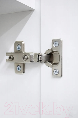 Шкаф с зеркалом для ванной Домино Cube 75