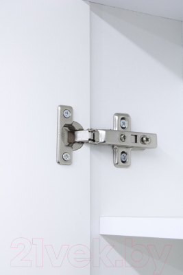 Шкаф с зеркалом для ванной Домино Cube 80